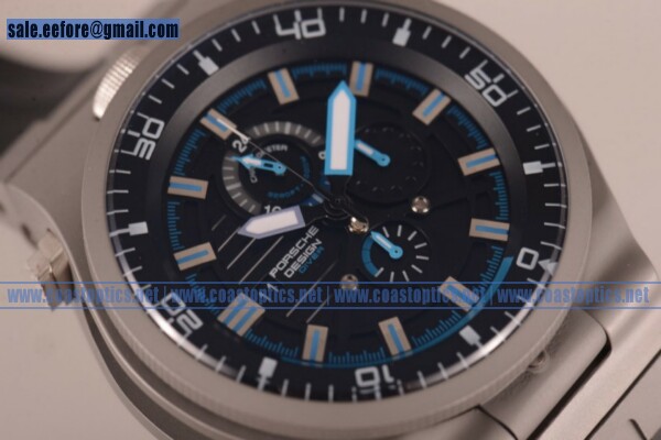 Replica Porsche Design Diver Chrono Watch Steel Case P6780 - Click Image to Close